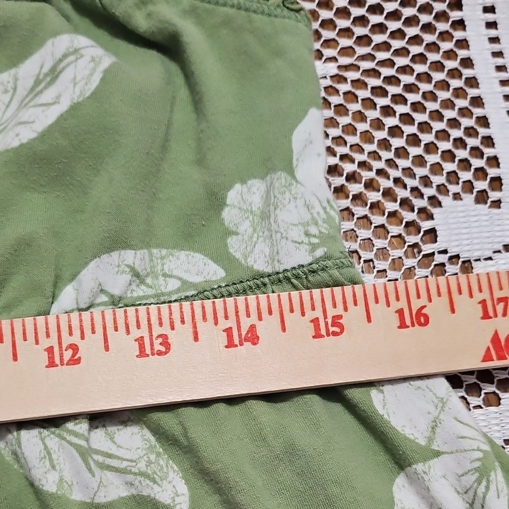 Maurices Olive Green Smocked Babydoll Top - Picture 6 of 9